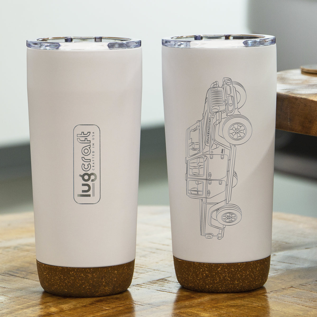 Jeep Gladiator Rubicon Insulated Stainless Steel Coffee Tumbler - 20 oz