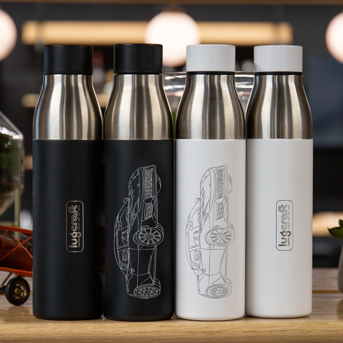 Lotus Evora GT Insulated Stainless Steel Water Bottle - 21 oz