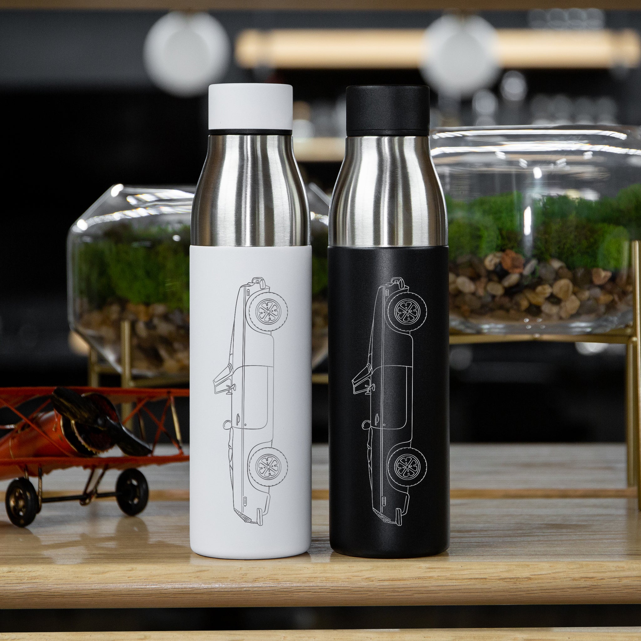 MBG Black and Grey water Bottle