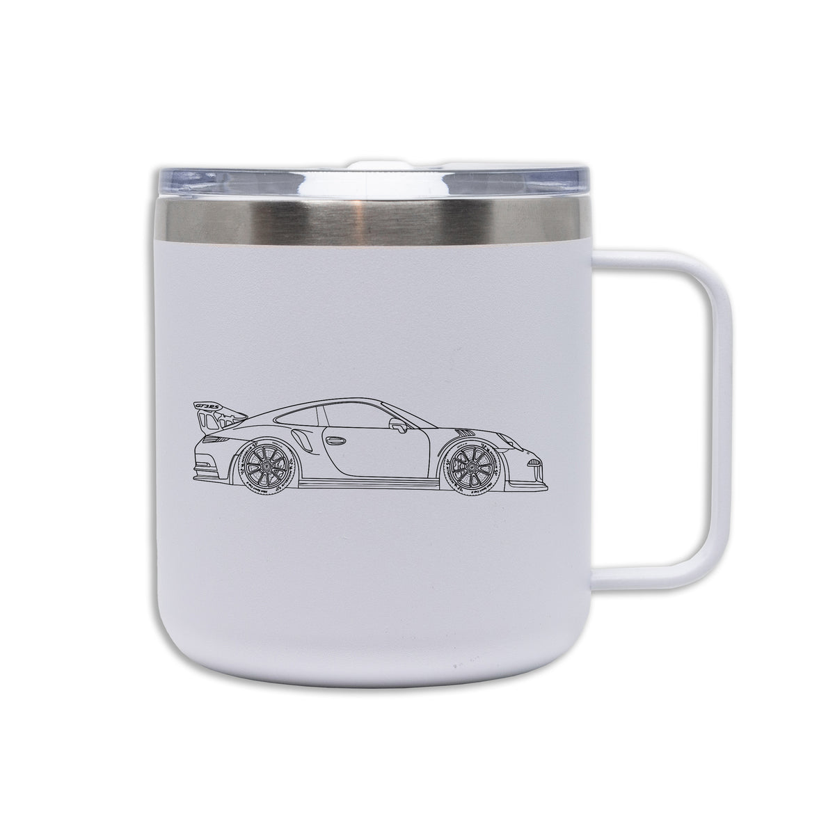 Porsche 911 GT3RS - Camper Mug 12 oz - Lugcraft Inc
