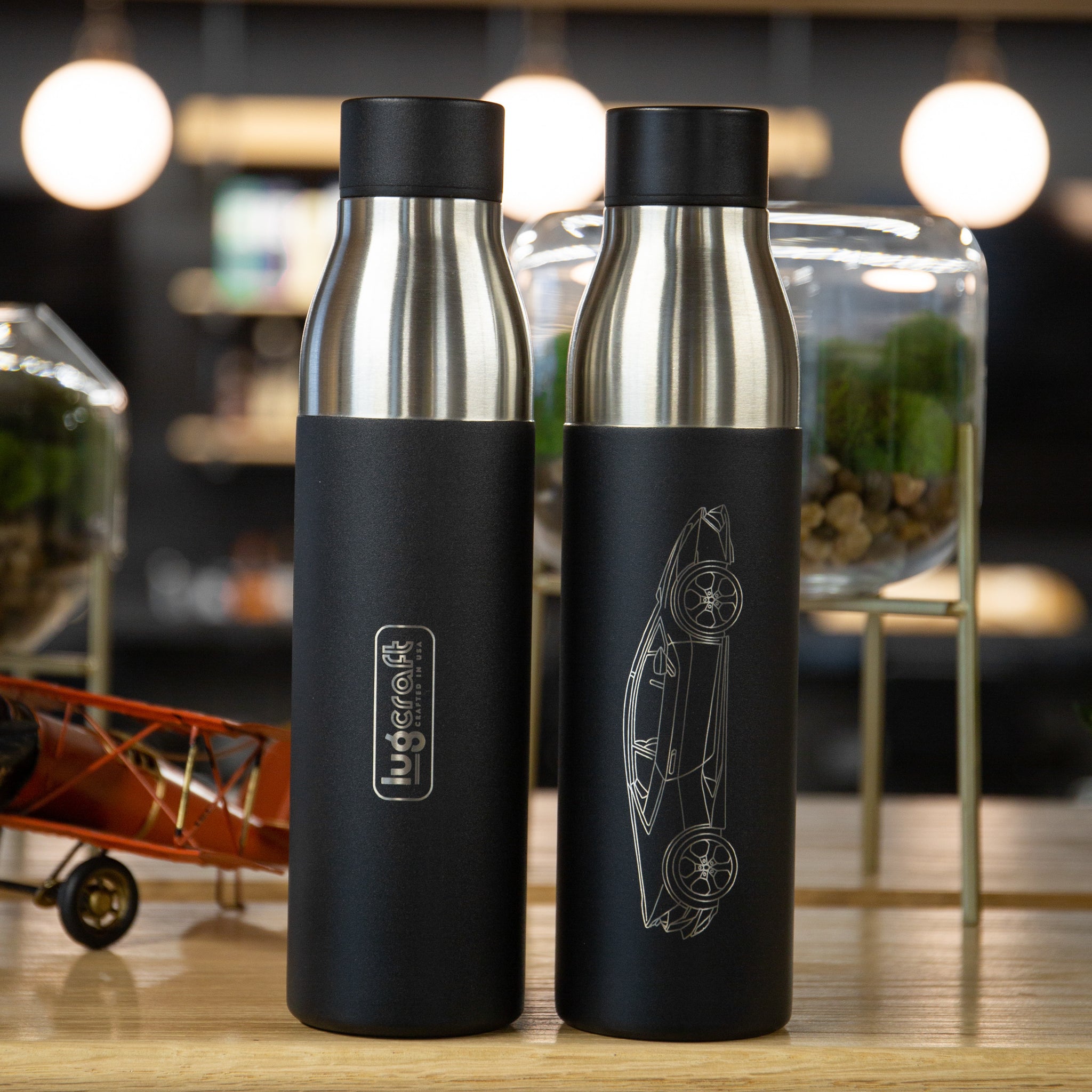 BMW 507 Insulated Stainless Steel Water Bottle - 21 oz - Lugcraft Inc