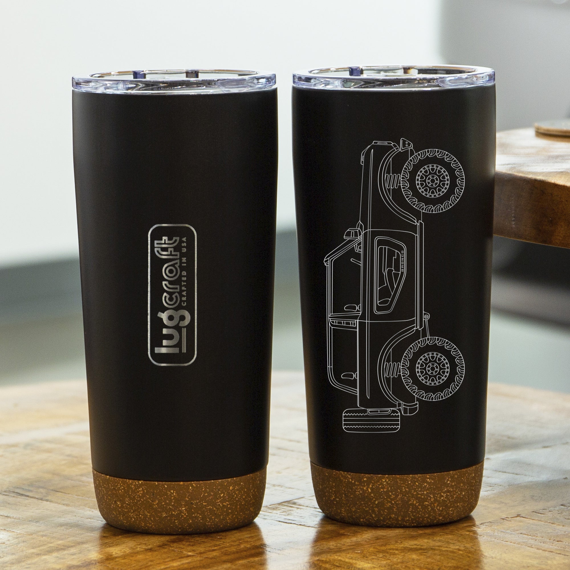 Ford Bronco 2021 Insulated Stainless Steel Coffee Tumbler - 20 oz -  Lugcraft Inc