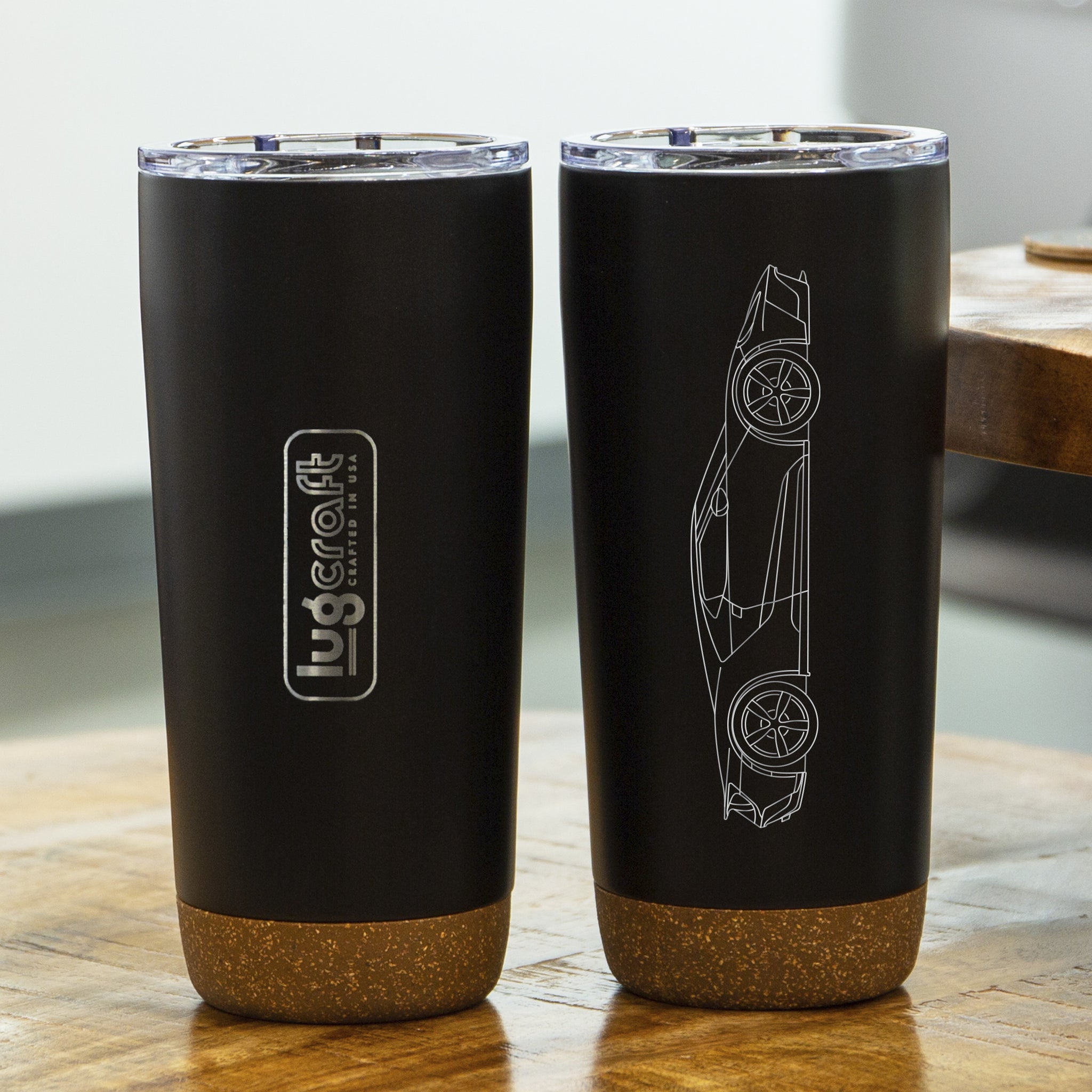 Ford GT Insulated Stainless Steel Coffee Tumbler - 20 oz - Lugcraft Inc
