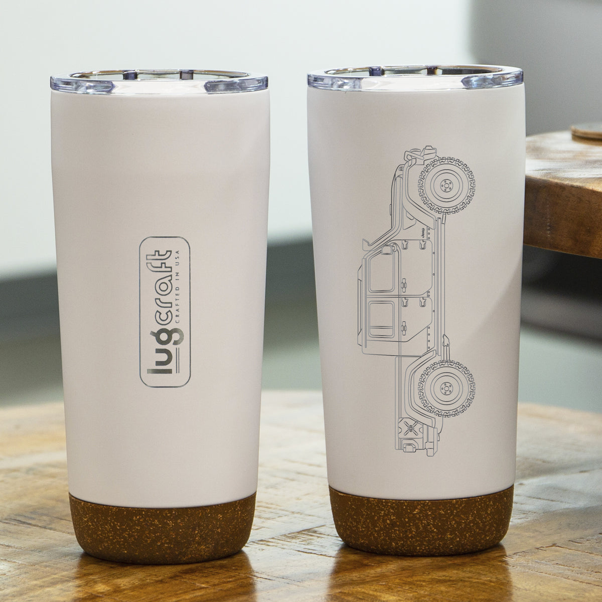 Jeep Gladiator Insulated Stainless Steel Coffee Tumbler - 20 oz