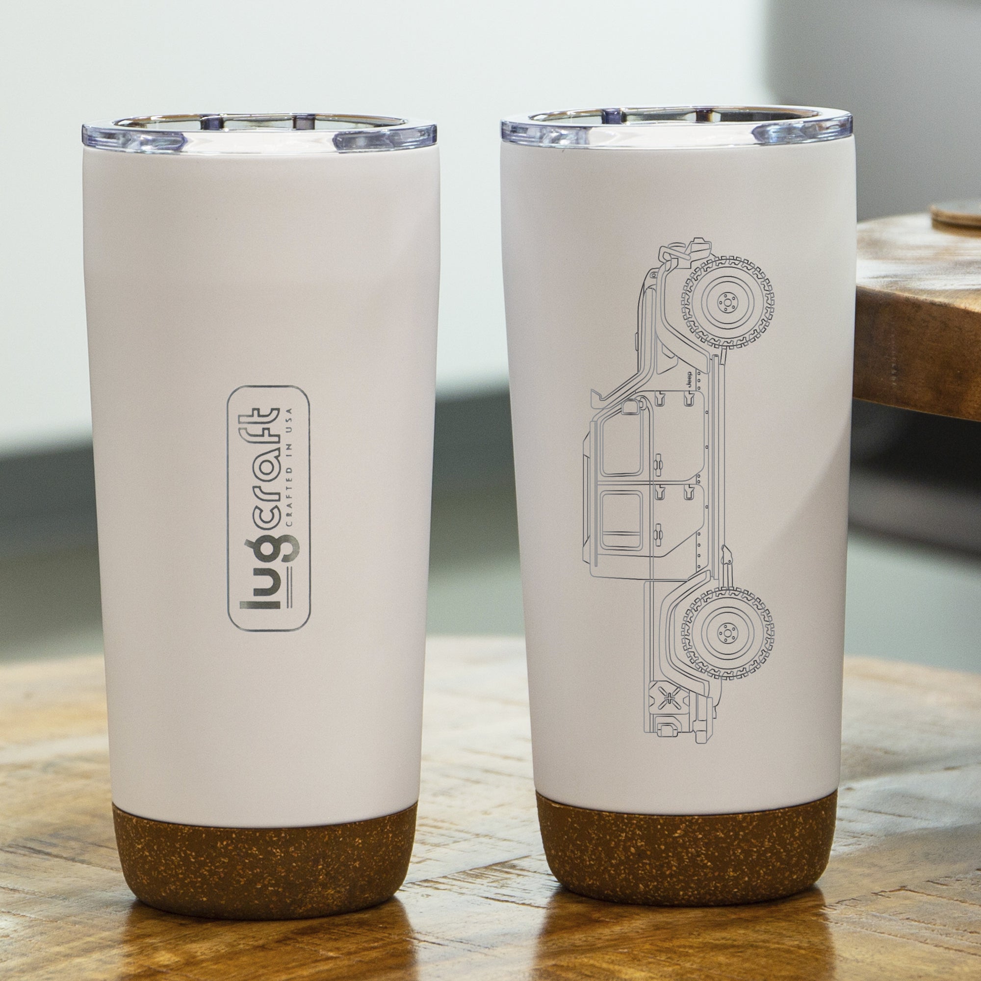 Jeep Gladiator Insulated Stainless Steel Coffee Tumbler - 20 oz
