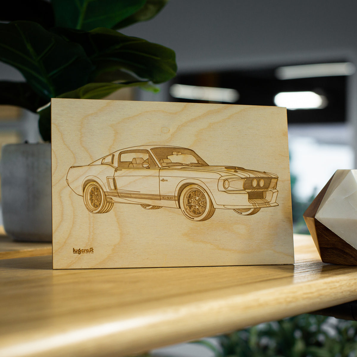 Ford Mustang GT500 Collectible Engraving