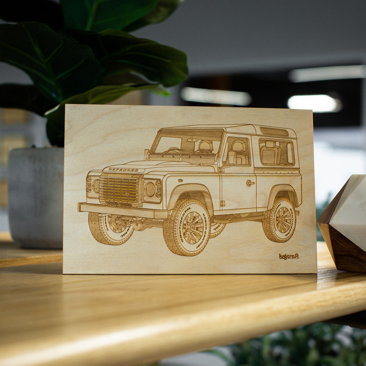Land Rover Defender Collectible Engraving