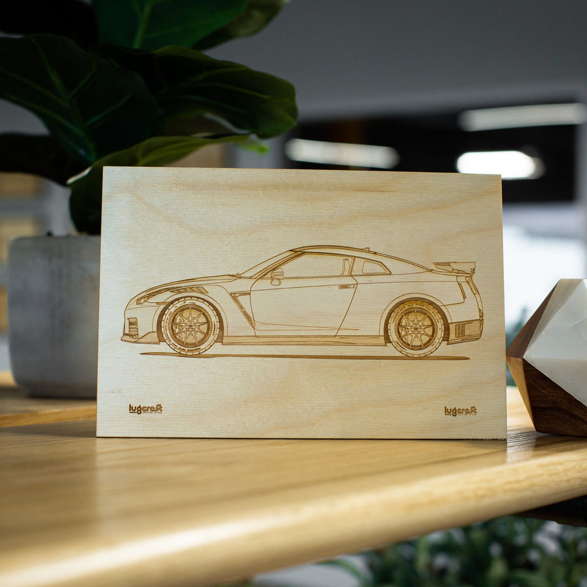Nissan GT-R r35 Collectible Engraving