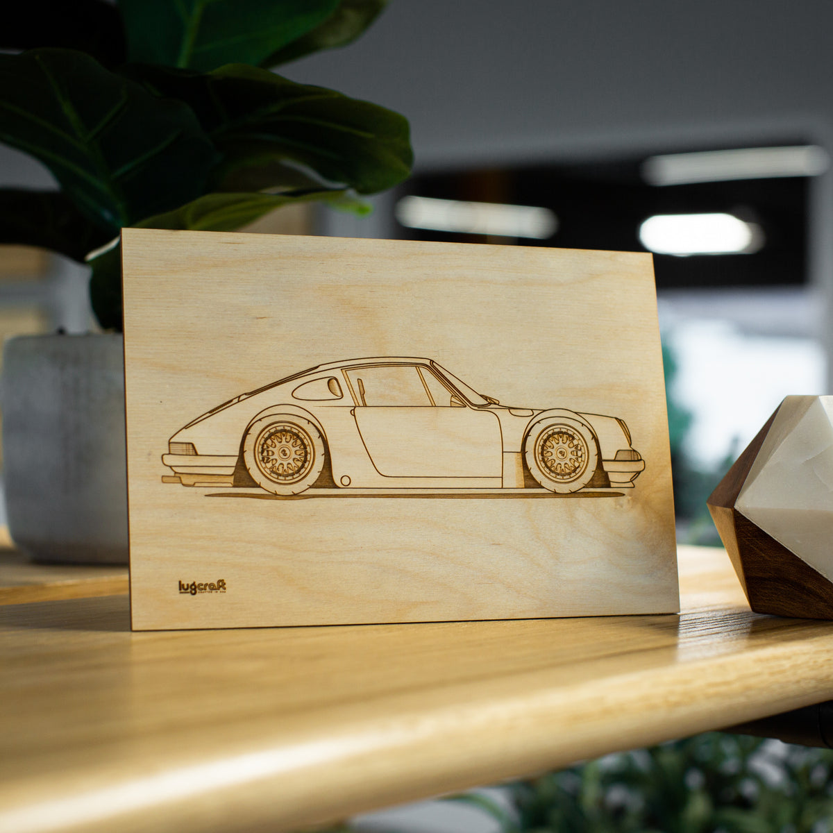 Porsche 911 Hotrod Collectible Engraving