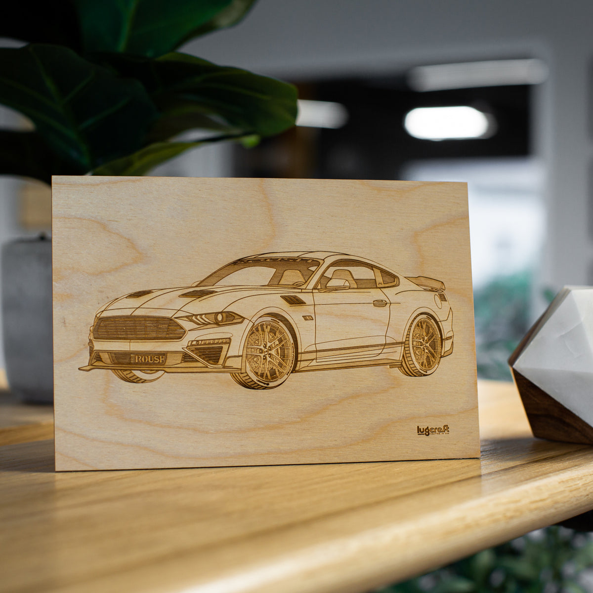Ford Mustang Roush Collectible Engraving