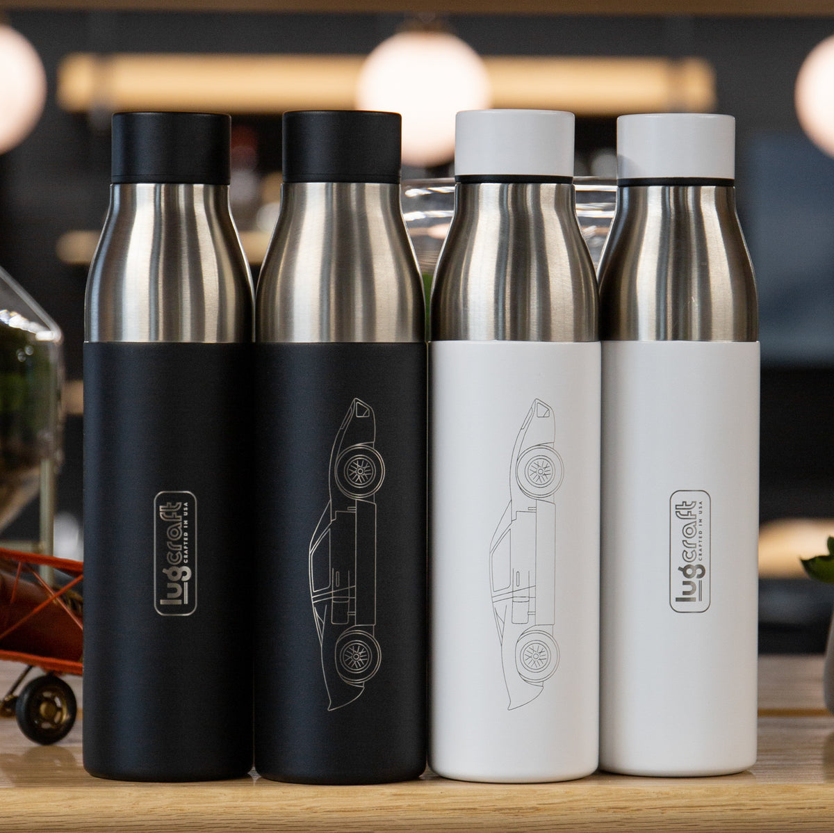 Ford GT40 Insulated Stainless Steel Water Bottle - 21 oz