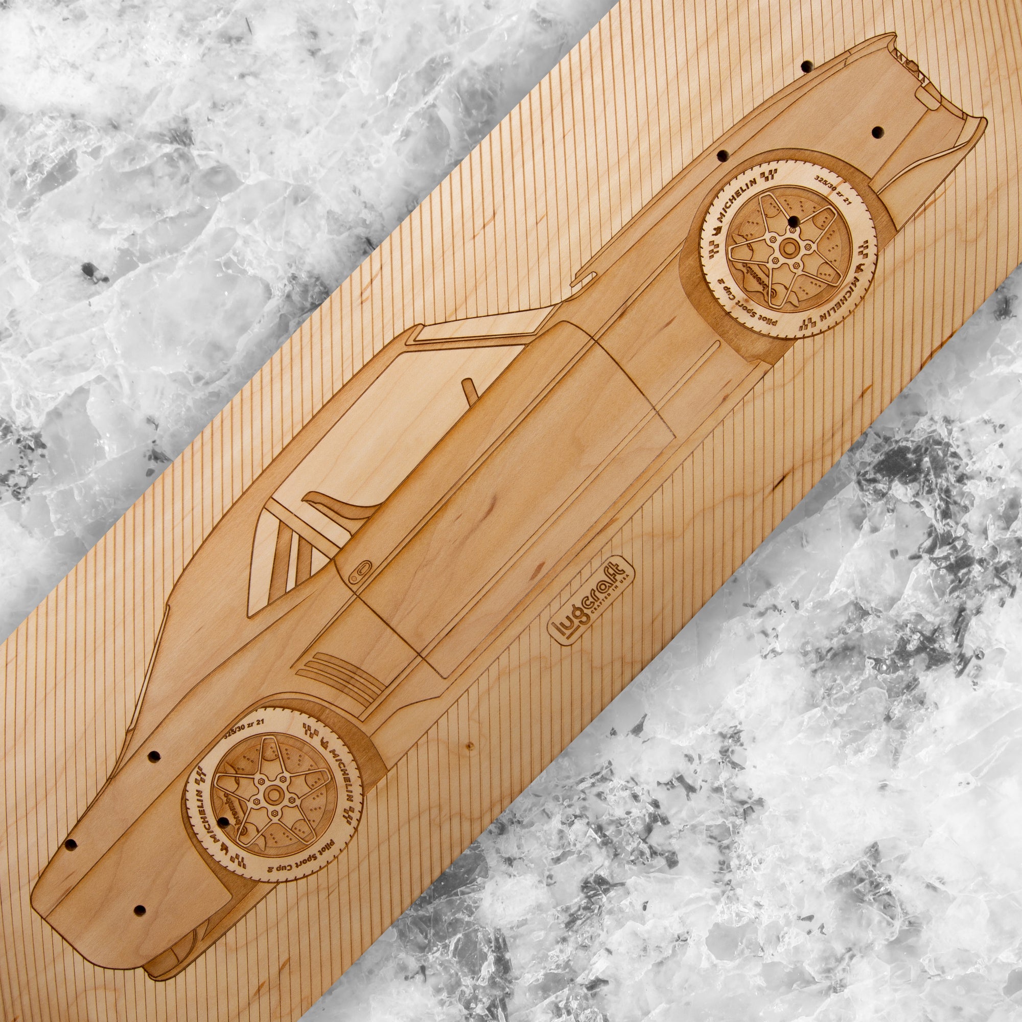 Chevy Camaro Pro Touring Skateboard Deck Art - Lugcraft Inc