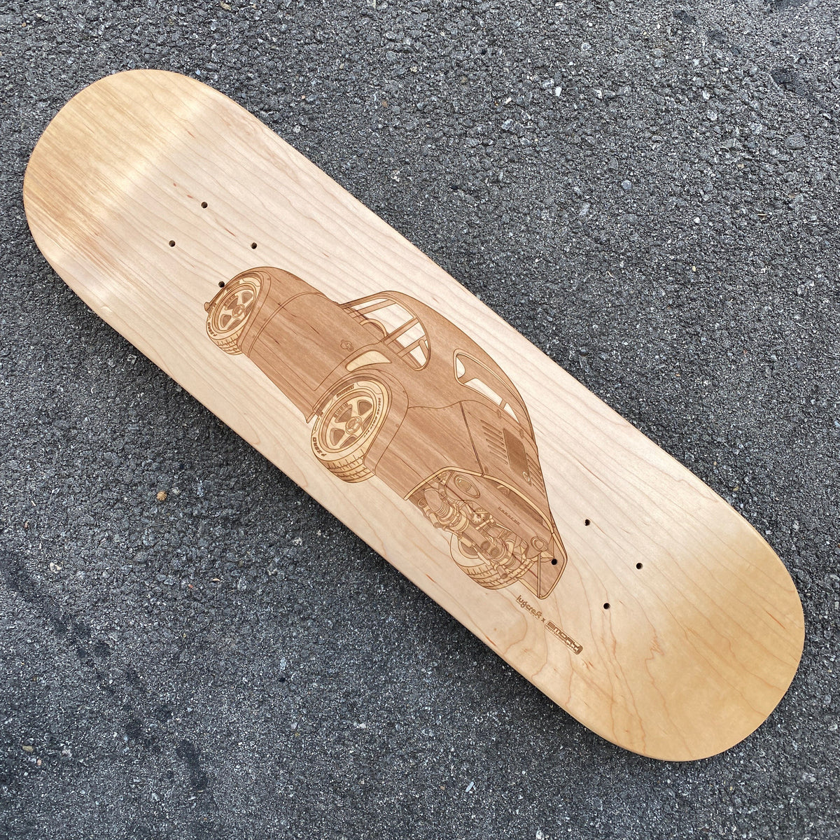 Emory Outlaw MOMO 356 RSR Skateboard Deck Art - Lugcraft Inc