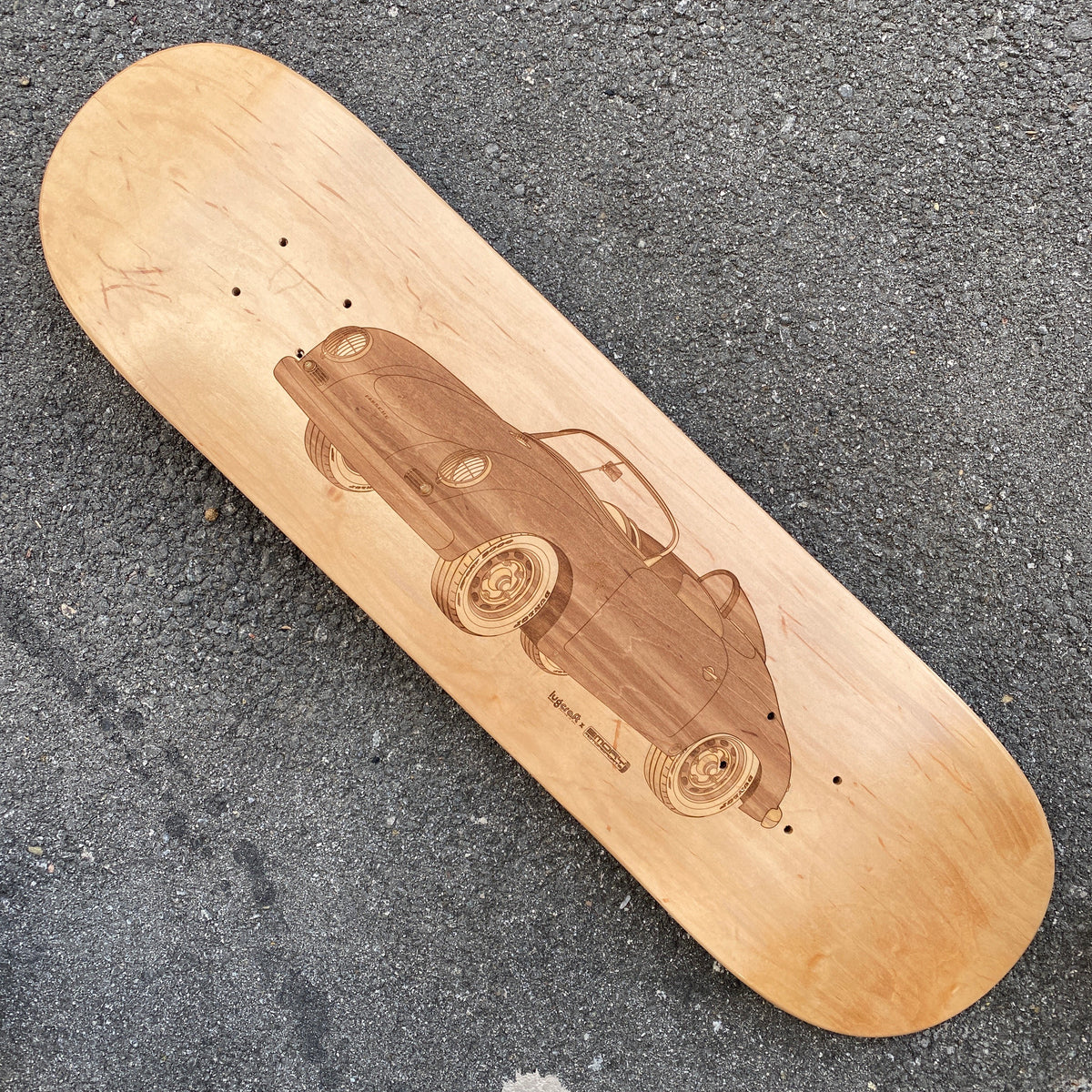 Emory Outlaw 356 Speedster Skateboard Deck Art - Lugcraft Inc