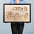 Land Rover Defender Framed Wood Engraved Artwork